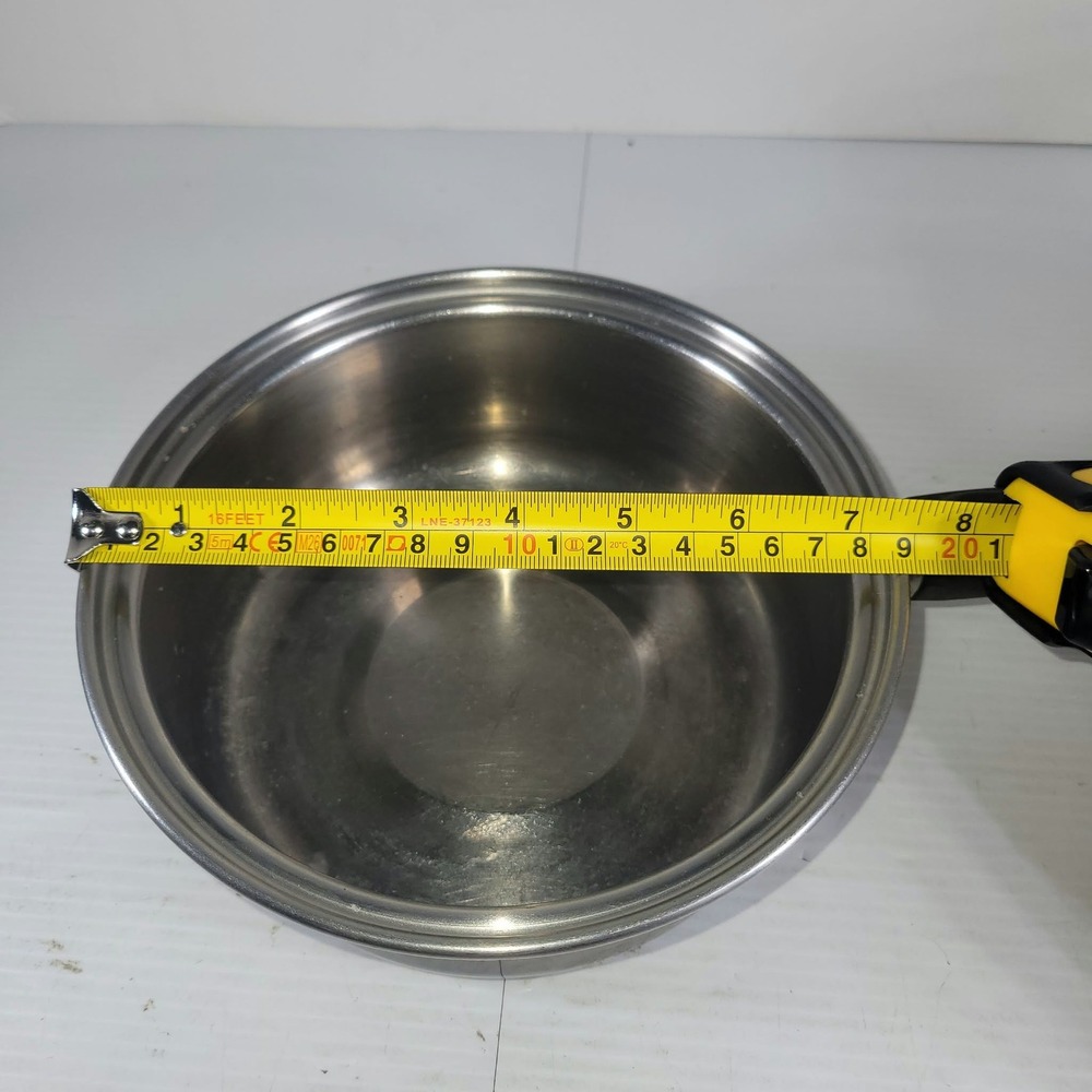 Chef's Ware Townecraft Saucepan 7.5" Silver GW-8L5 - Picture 2 of 9